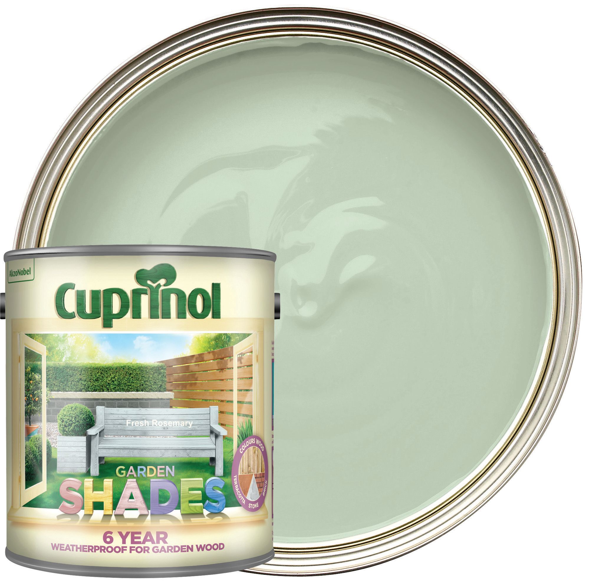 Cuprinol Garden Shades Matt Wood Treatment - Fresh Rosemary 2.5L