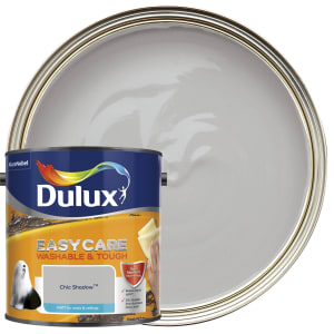Dulux Easycare Washable & Tough Matt Emulsion Paint - Chic Shadow - 2.5L
