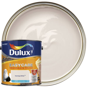 Dulux Easycare Washable & Tough Matt Emulsion Paint - Nutmeg White - 2.5L