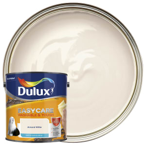 Dulux Easycare Washable & Tough Matt Emulsion Paint - Almond White - 2.5L
