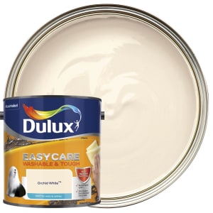 Dulux Easycare Washable & Tough Matt Emulsion Paint - Orchid White - 2.5L