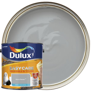 Dulux Easycare Washable & Tough Matt Emulsion Paint - Warm Pewter - 2.5L