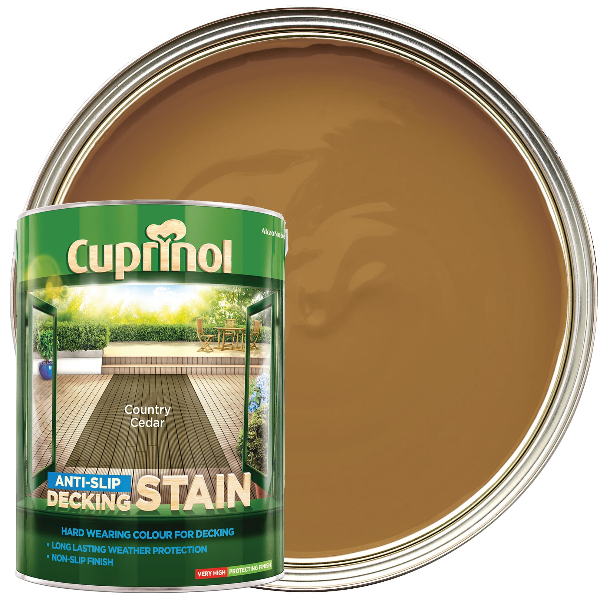 Cuprinol anti slip decking stain discount