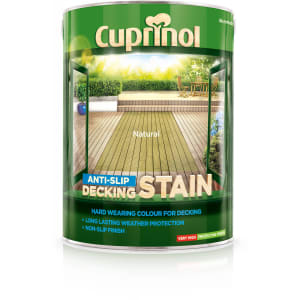 Cuprinol Anti Slip Deck Stain - Natural 5L