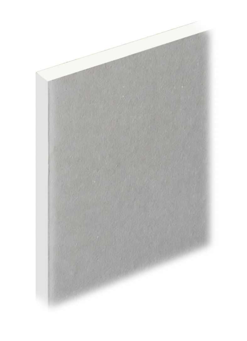Image of Knauf Plasterboard Square Edge - 12.5mm x 1.2m x 2.4m