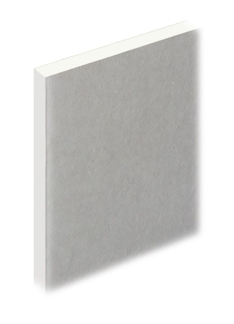 Knauf Square Edge Plasterboard - 12.5 x 1200 x 2400mm