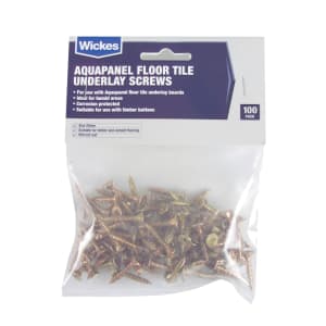 Knauf Aquapanel Floor Tile Underlay Screws Pack 100