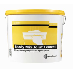 British Gypsum Gyproc Ready Mixed Joint Cement - 12L