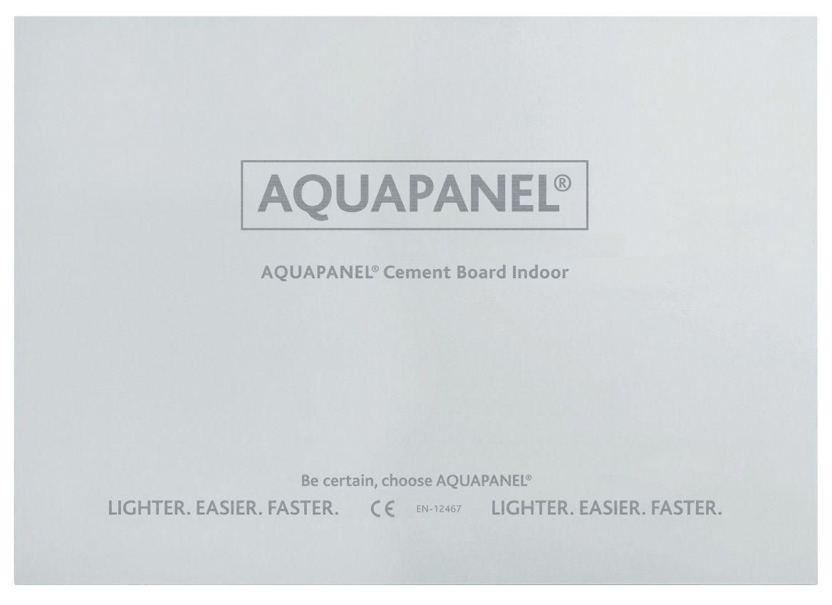 Image of Knauf AQUAPANEL® Board - 12.5mm x 900mm x 1.2m