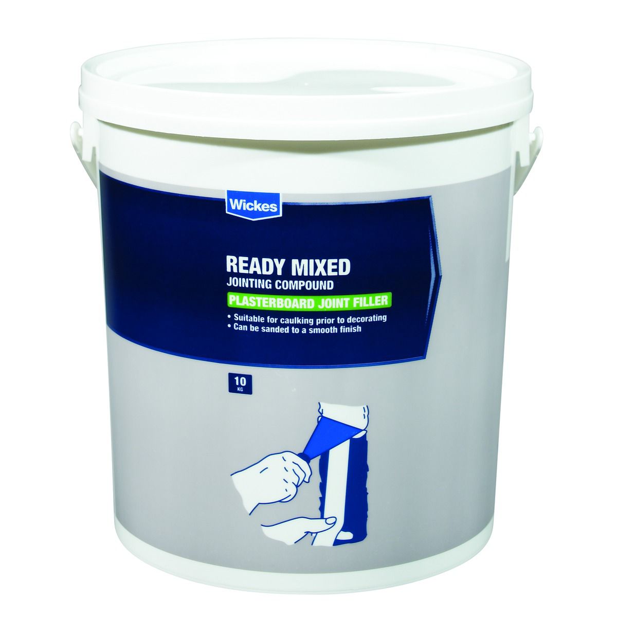 Image of Wickes Ready Mixed Plasterboard Jointing Compound - 10kg