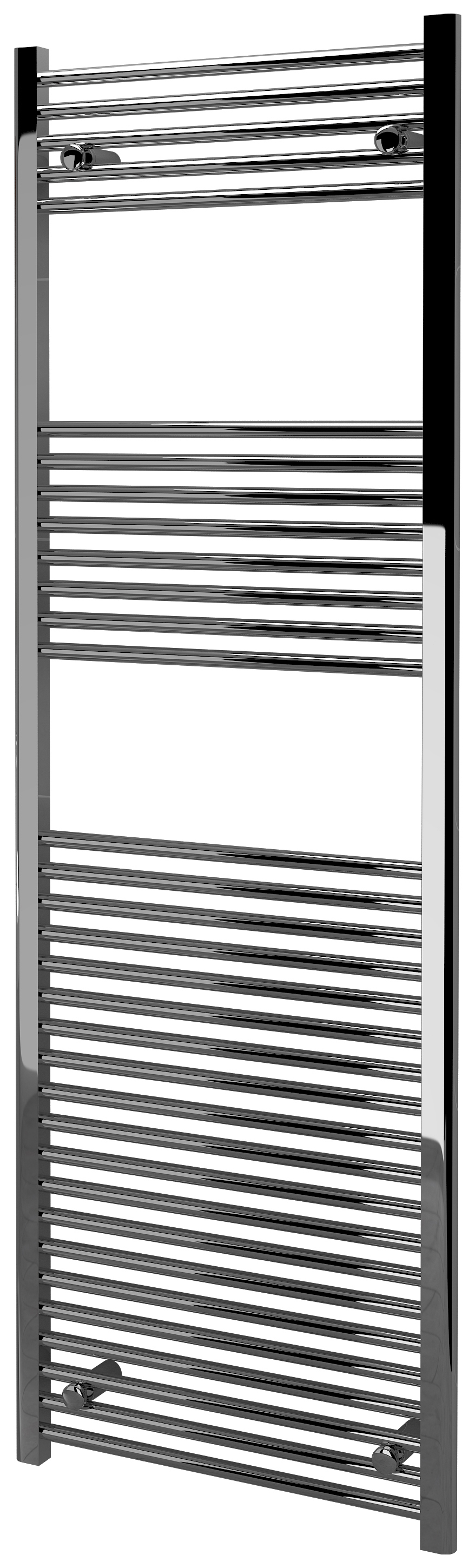 Kudox Straight Towel Radiator - Chrome 600 x 1800 mm