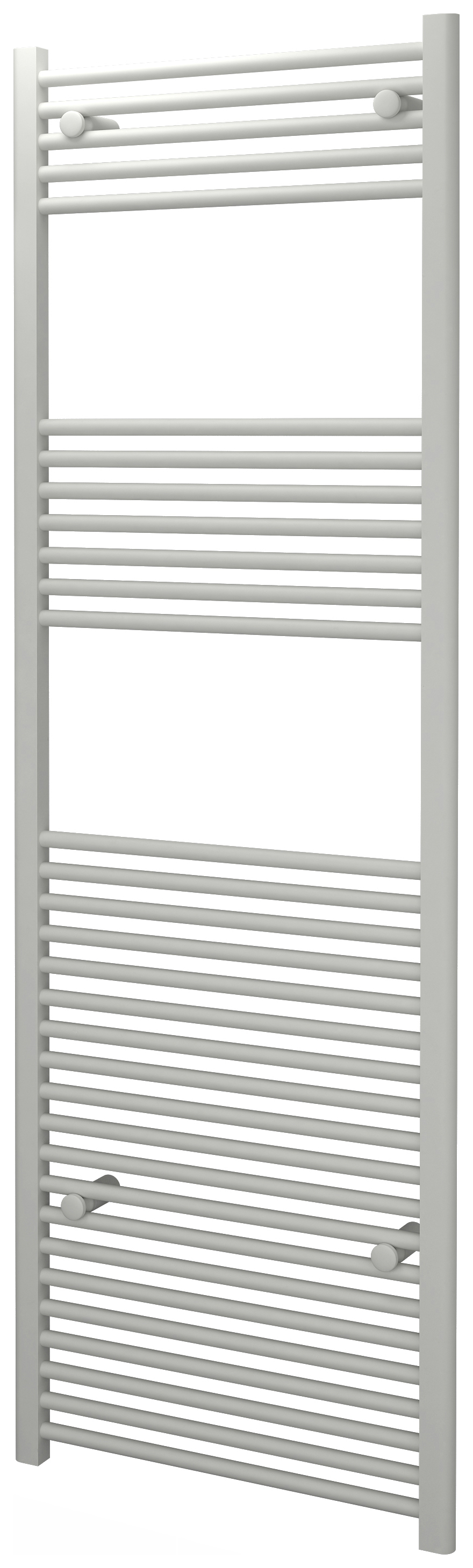 Kudox White Straight Towel Radiator - 1800 x 600mm