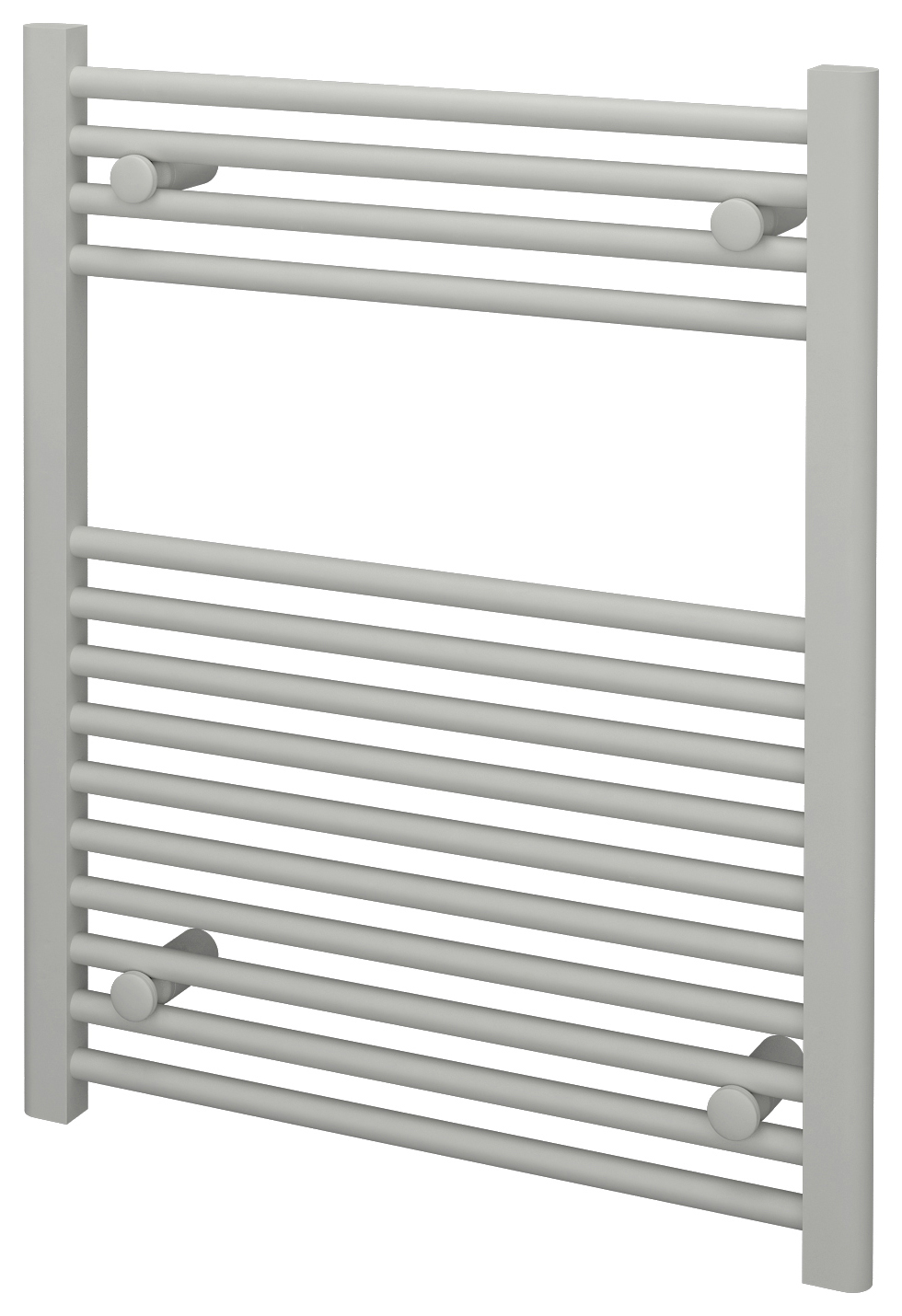 Kudox White Straight Towel Radiator - 750 x 600mm