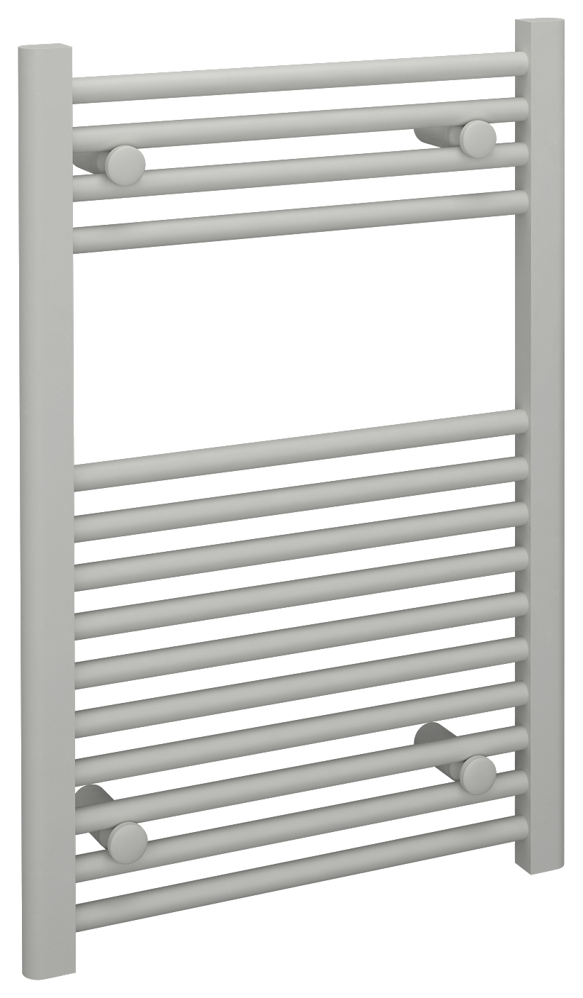 Image of Kudox Straight Towel Radiator - White 500 x 750 mm