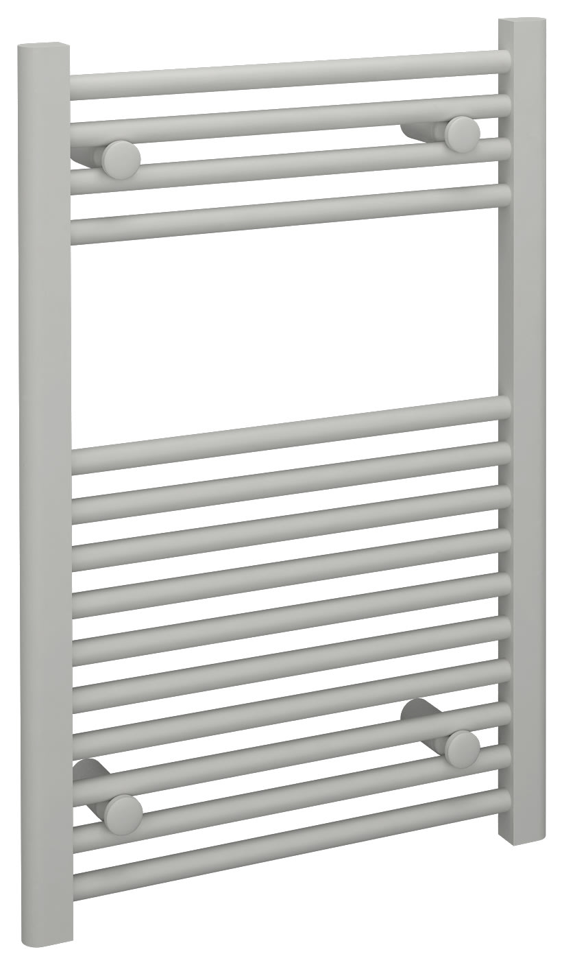 Kudox White Straight Towel Radiator 750 x 500mm Wickes