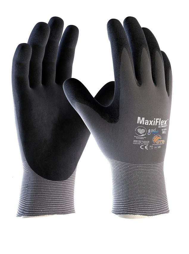 ATG MaxiFlex Ultimate Work Glove with Ad-apt Technology - Extra Large Size 10