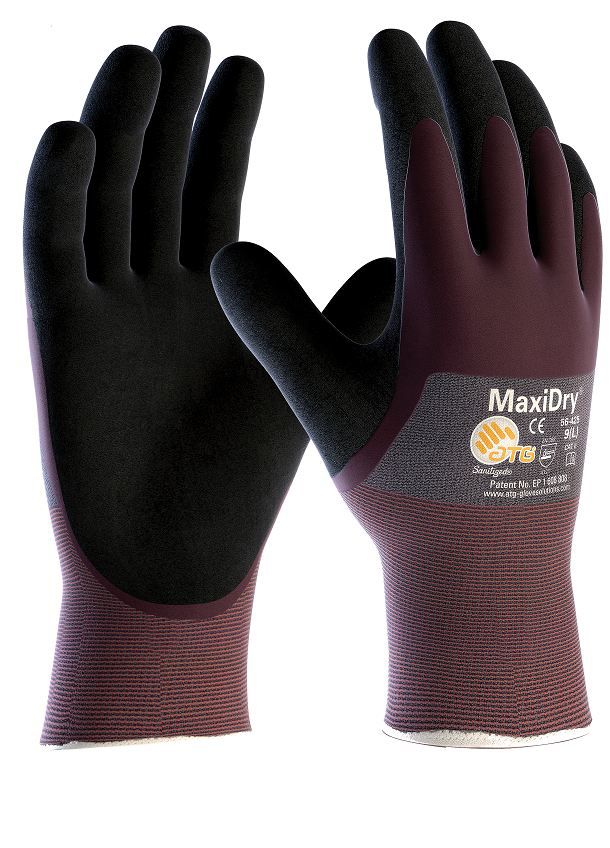 ATG 56-425 MaxiDry Work Gloves - XL / Size 10