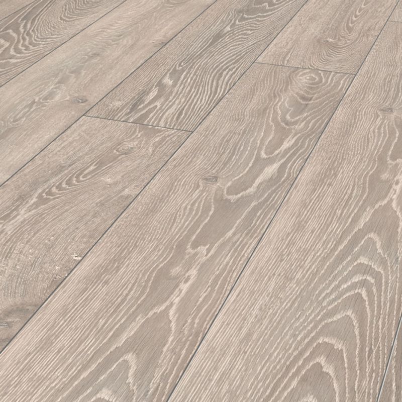 Shimla Grey Oak 8mm Laminate Flooring - Sample