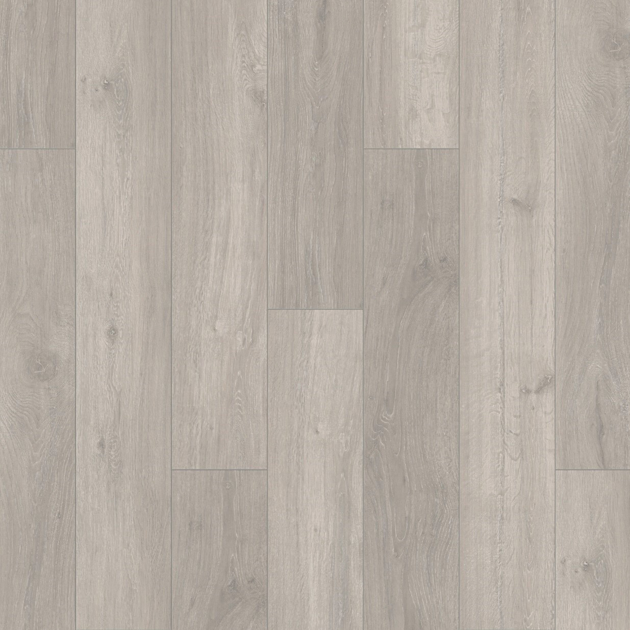 Image of Wickes Embossed Texture Arreton Light Grey Oak 12mm Laminate Flooring - 1.48m²