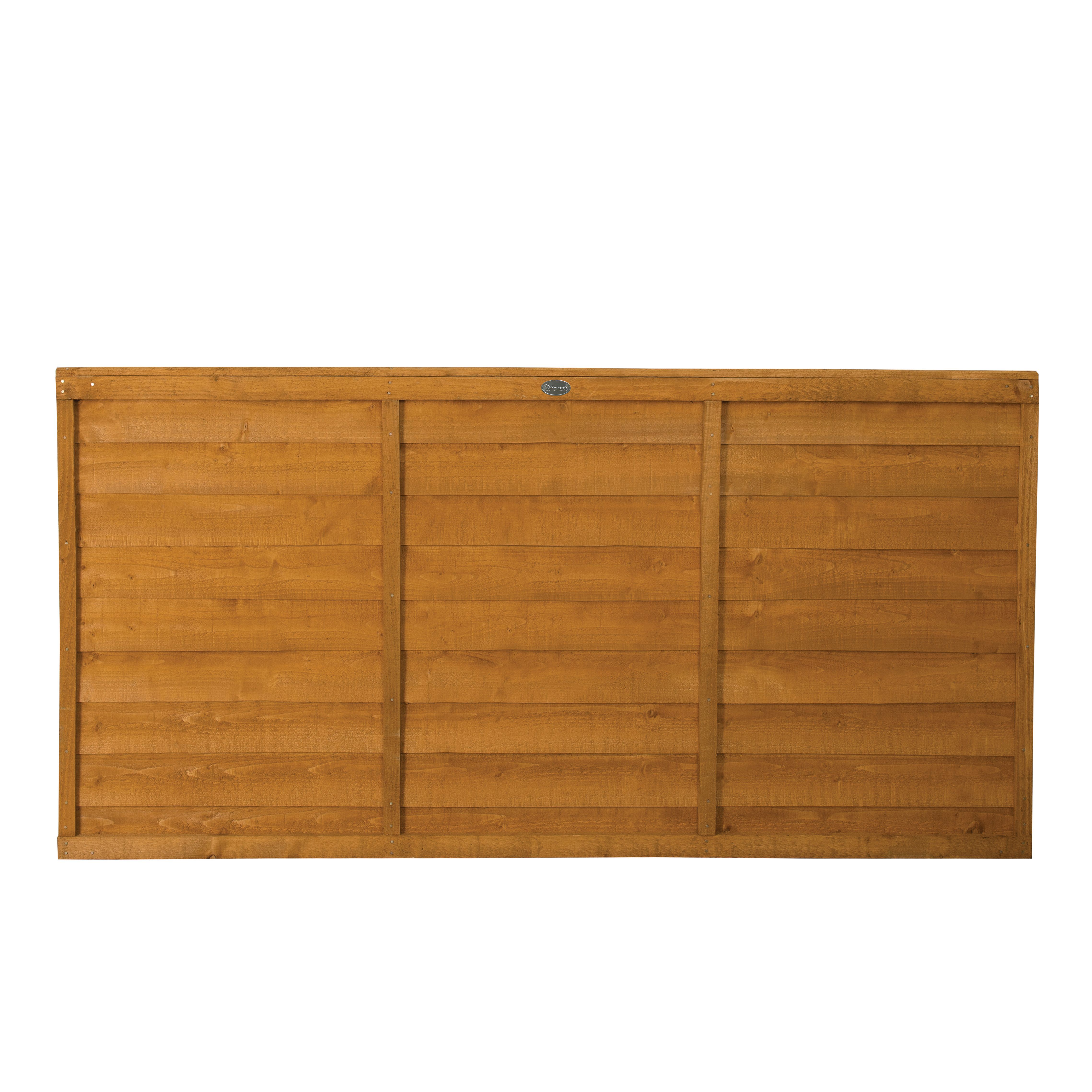 Wickes Dip Treated Overlap Fence Panel - 6 x 3ft