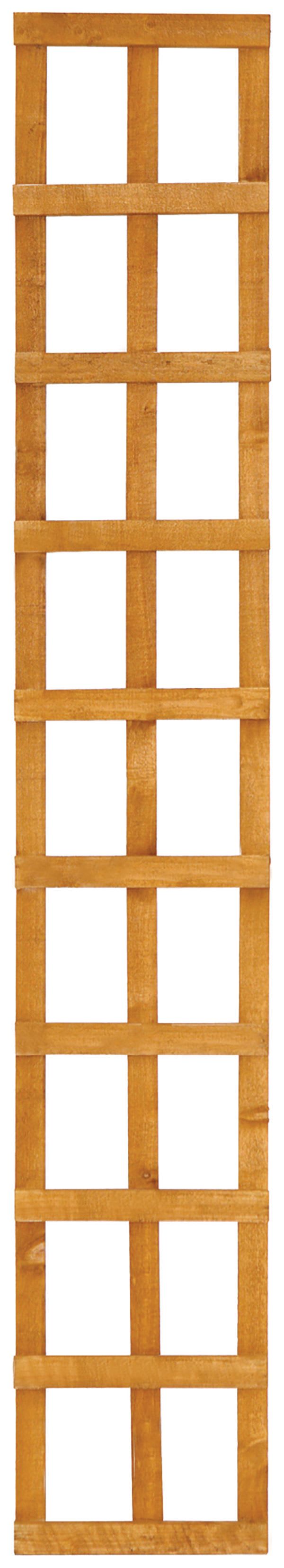Forest Garden Fence Top Trellis Square Lattice 1830 x 300mm Wickes