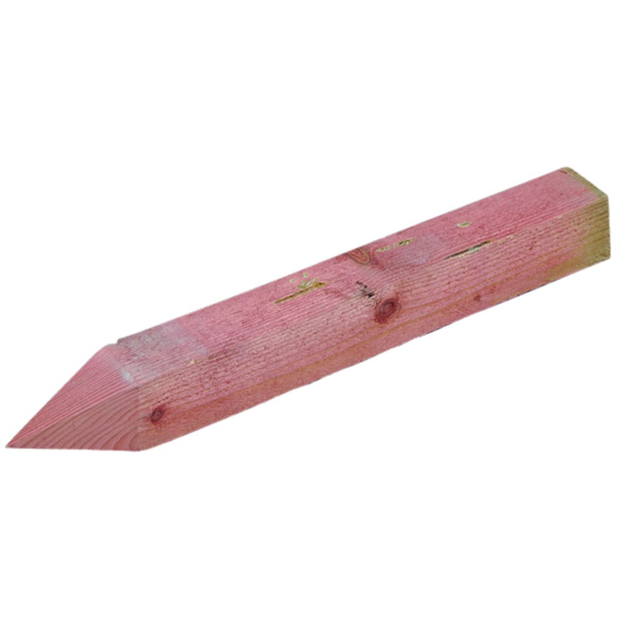 Image of Forest Garden Border Roll Wooden Fixing Peg - 50 X 450mm