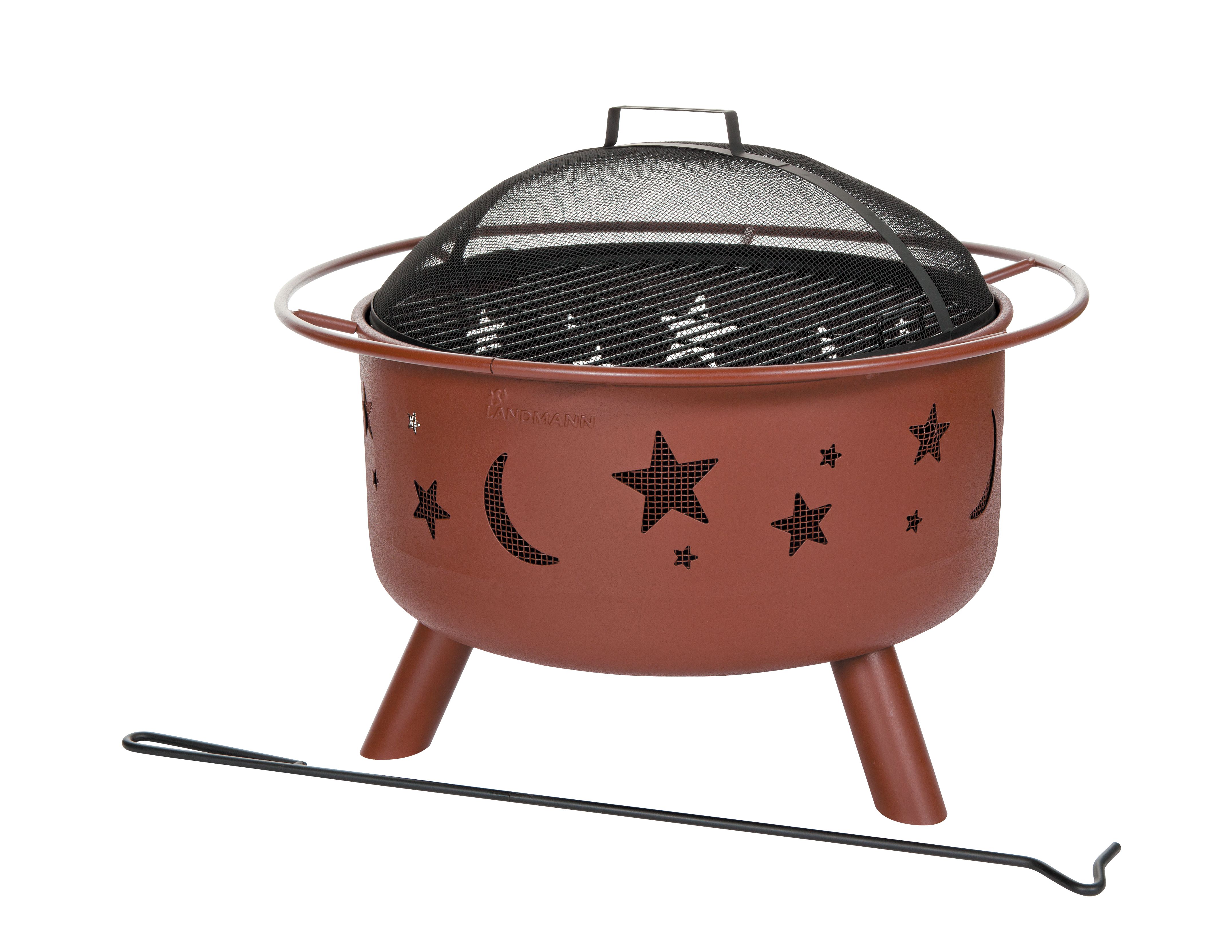 Image of Landmann Moon and Stars Firepit - Brown