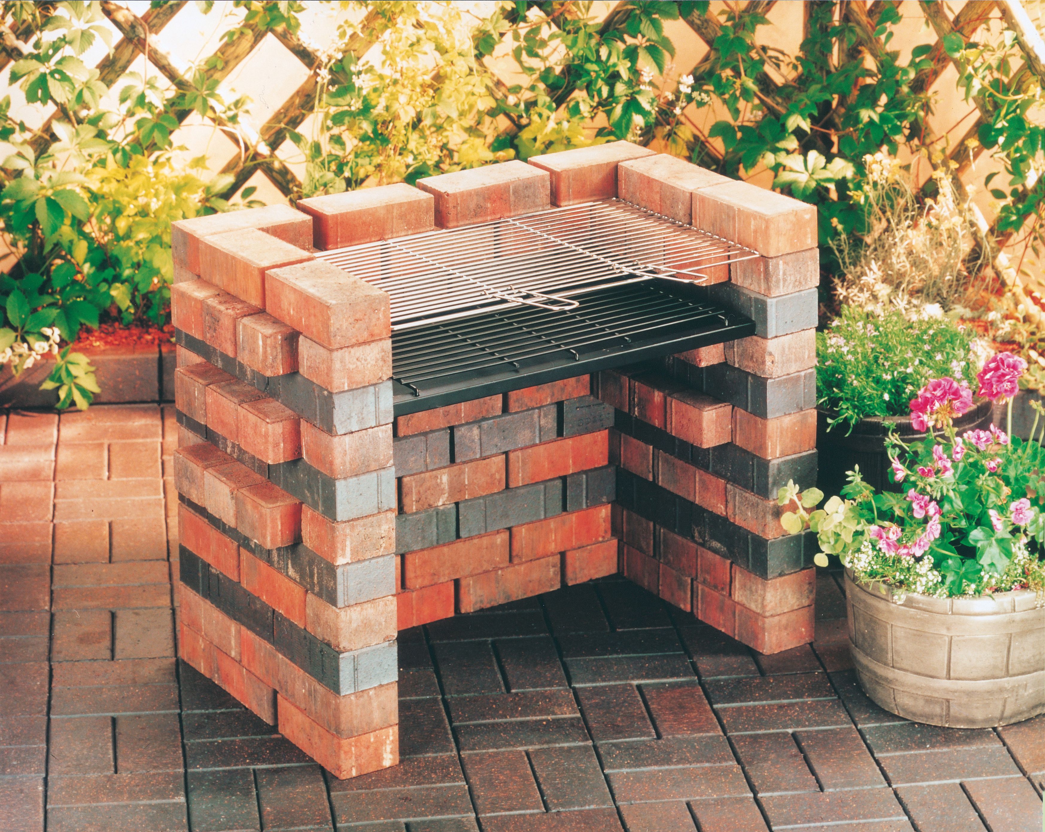 Image of Landmann Do It Yourself Charcoal BBQ - Brick