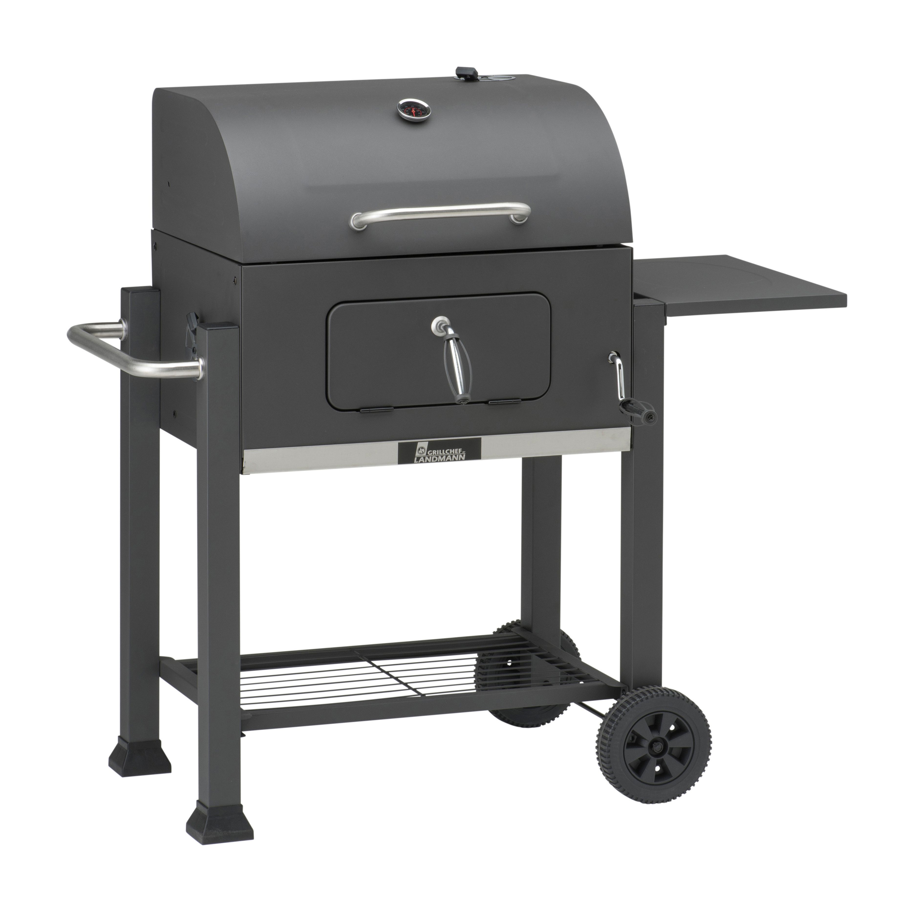 Image of Landmann Charcoal Broiler BBQ - Black