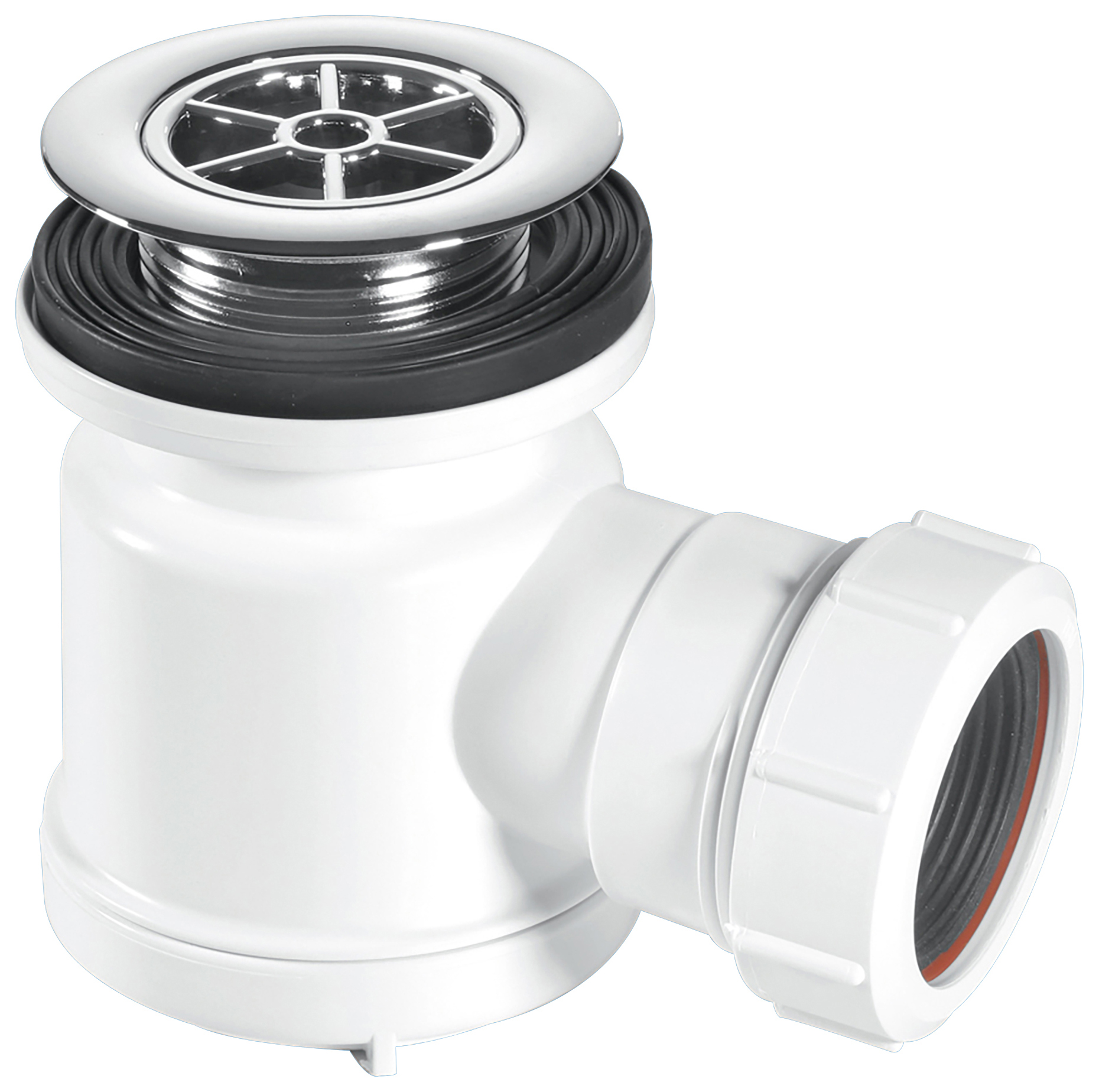 McAlpine STW3-R White Water Seal Shower Trap - 38mm