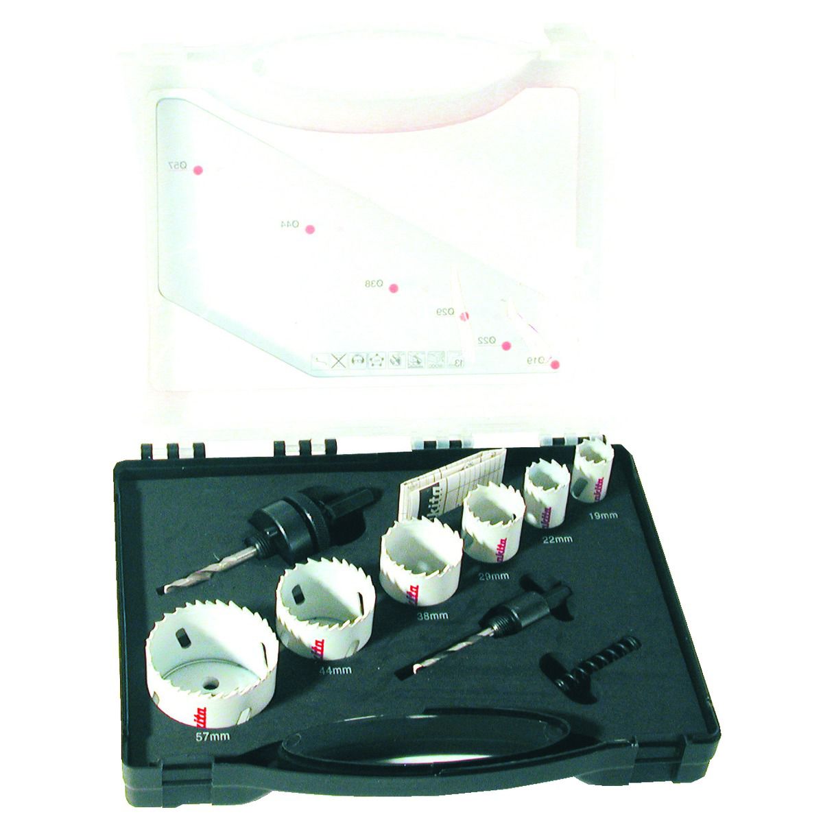 Image of Makita D-47117 6 Piece Hole Saw Kit