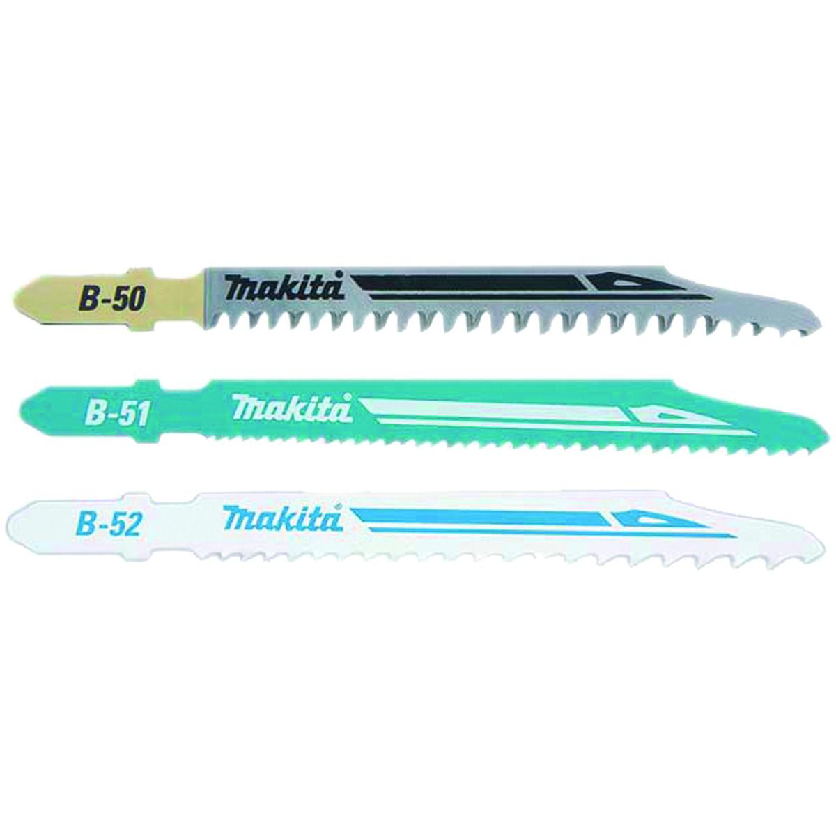 Image of Makita B-06292 Jigsaw Blade Mixed Purpose - Pack of 3