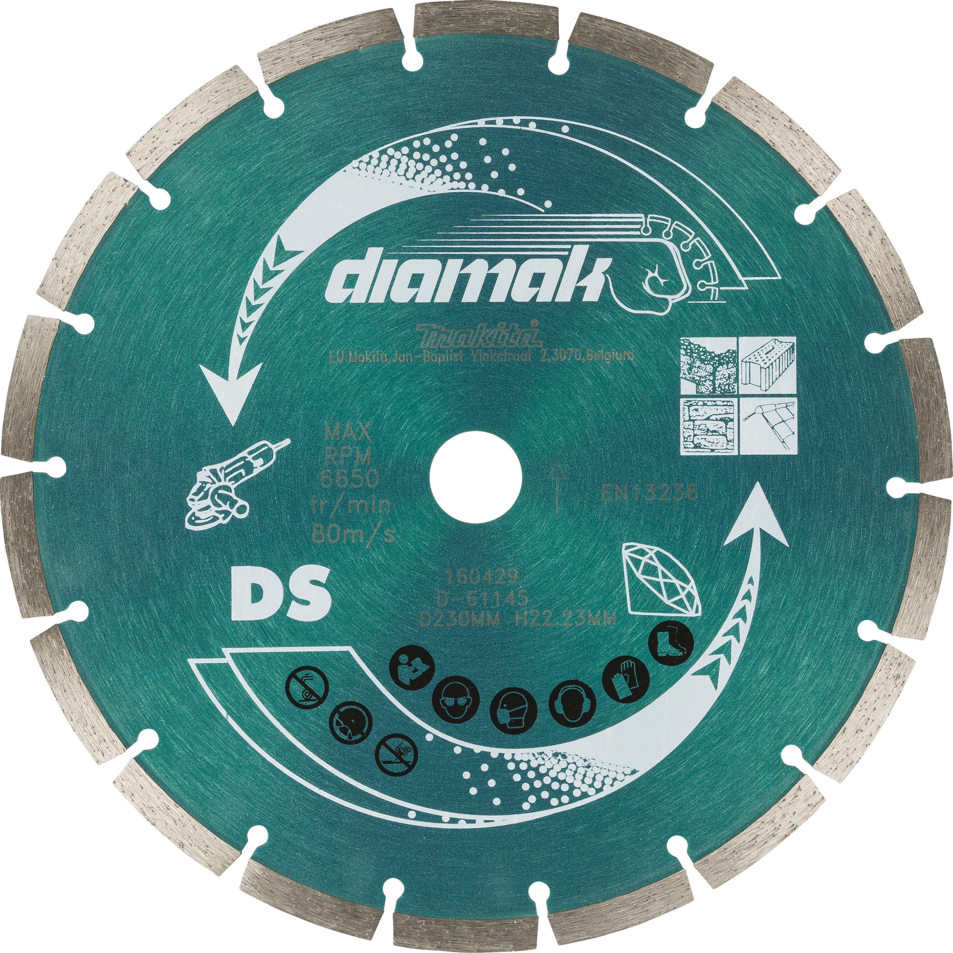 Image of Makita D-61145 Diamak General Purpose Diamond Blade - 230mm