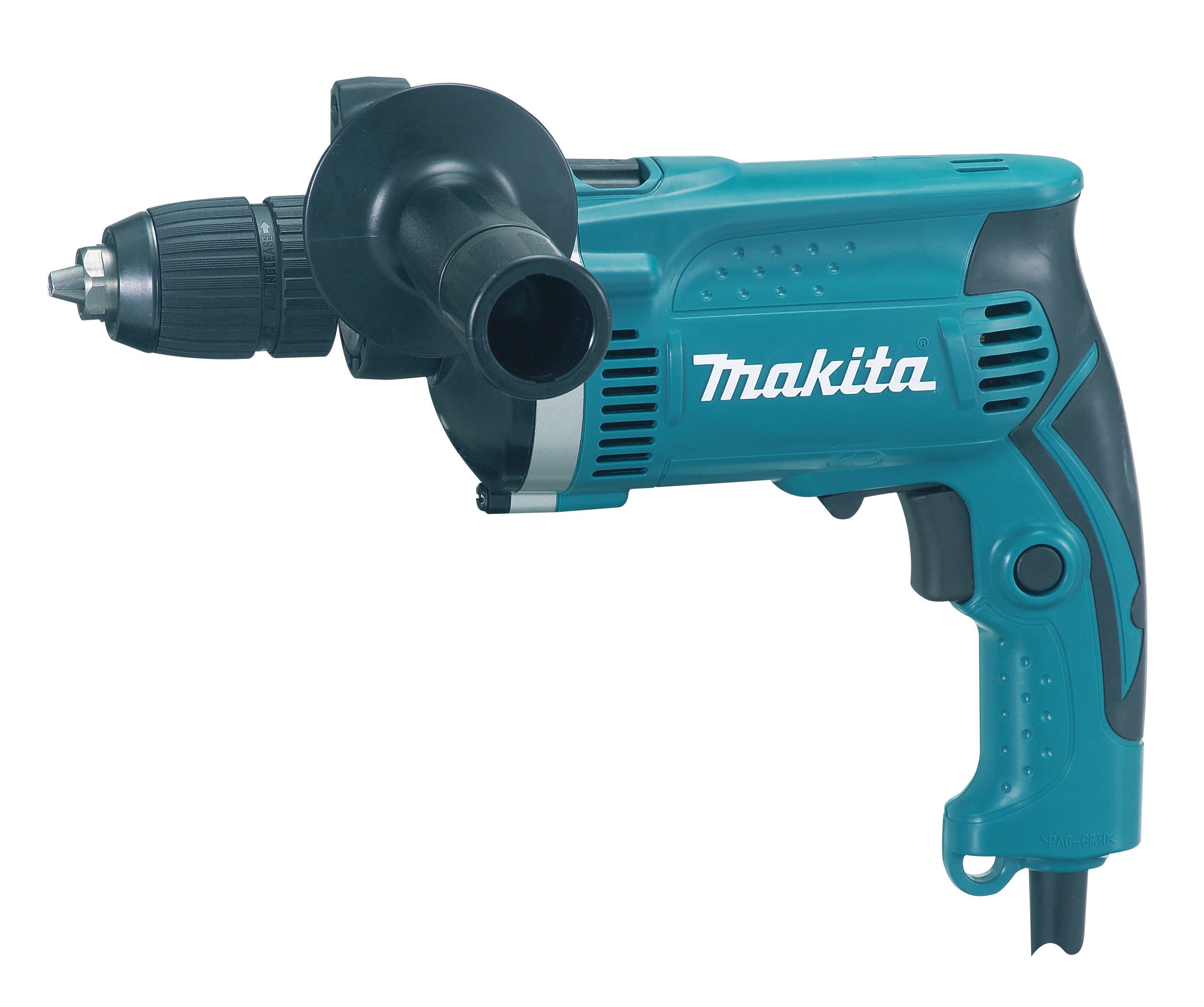 Image of Makita HP1631K Corded Percussion Drill 240V - 710W