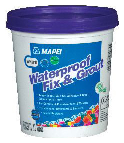 Mapei Waterproof Fix & Grout Ceramic & Porcelain Tile Adhesive - 1.5kg