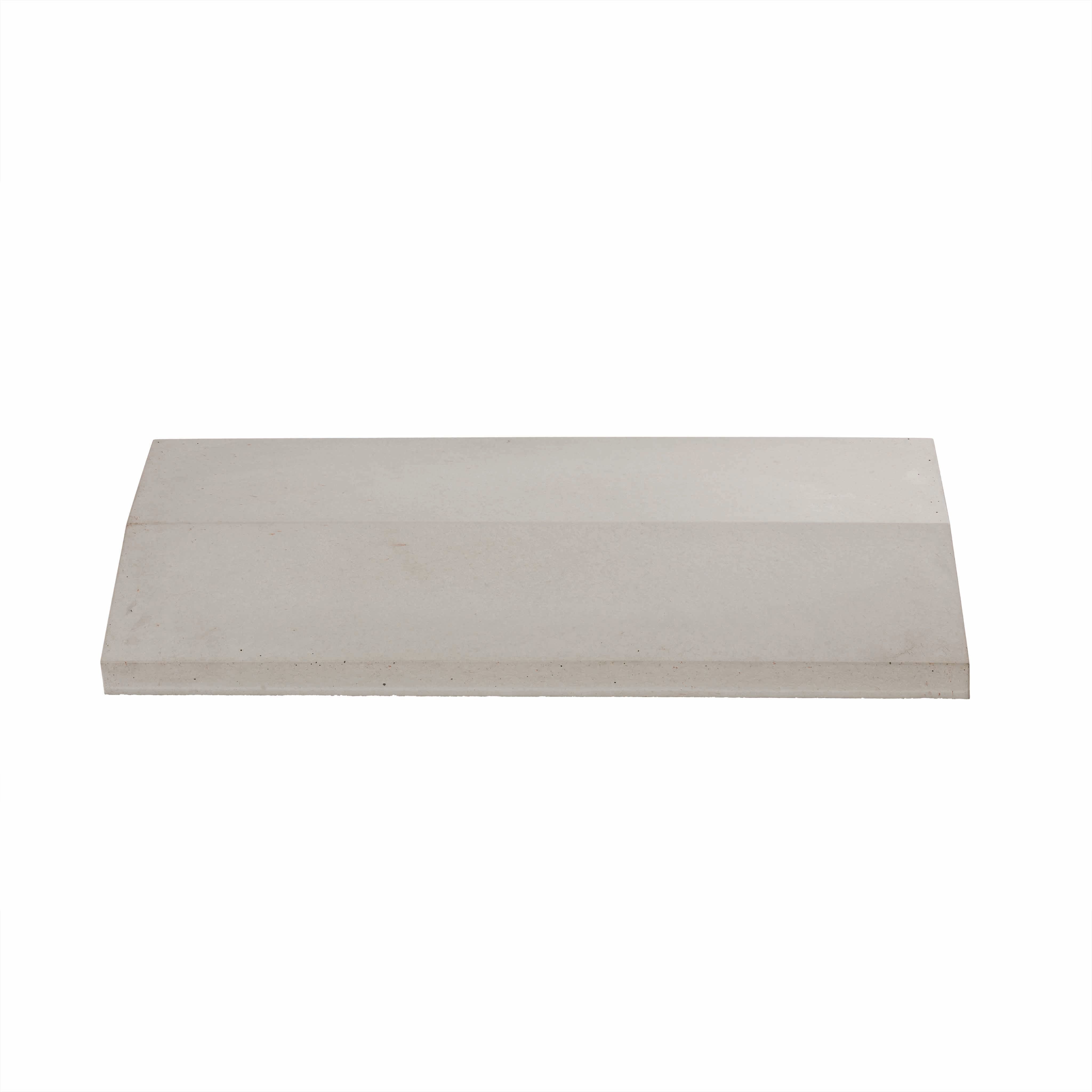 Image of Marshalls Smooth Cast Coping Stone - Grey 140 x 600 x 50mm