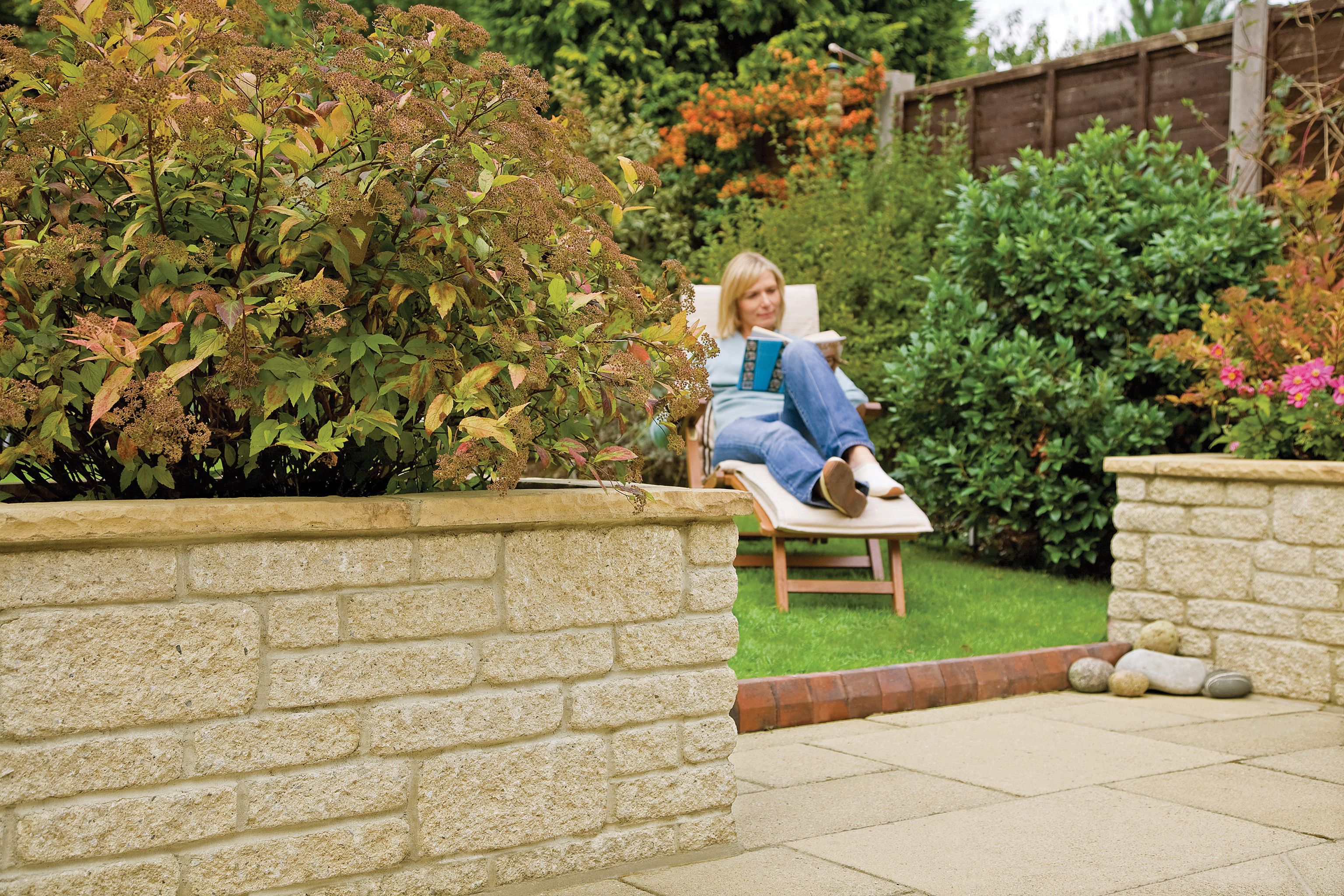 Marshalls Marshalite Buff Walling Stone - 300 x 100 x 65mm - Pack of 297