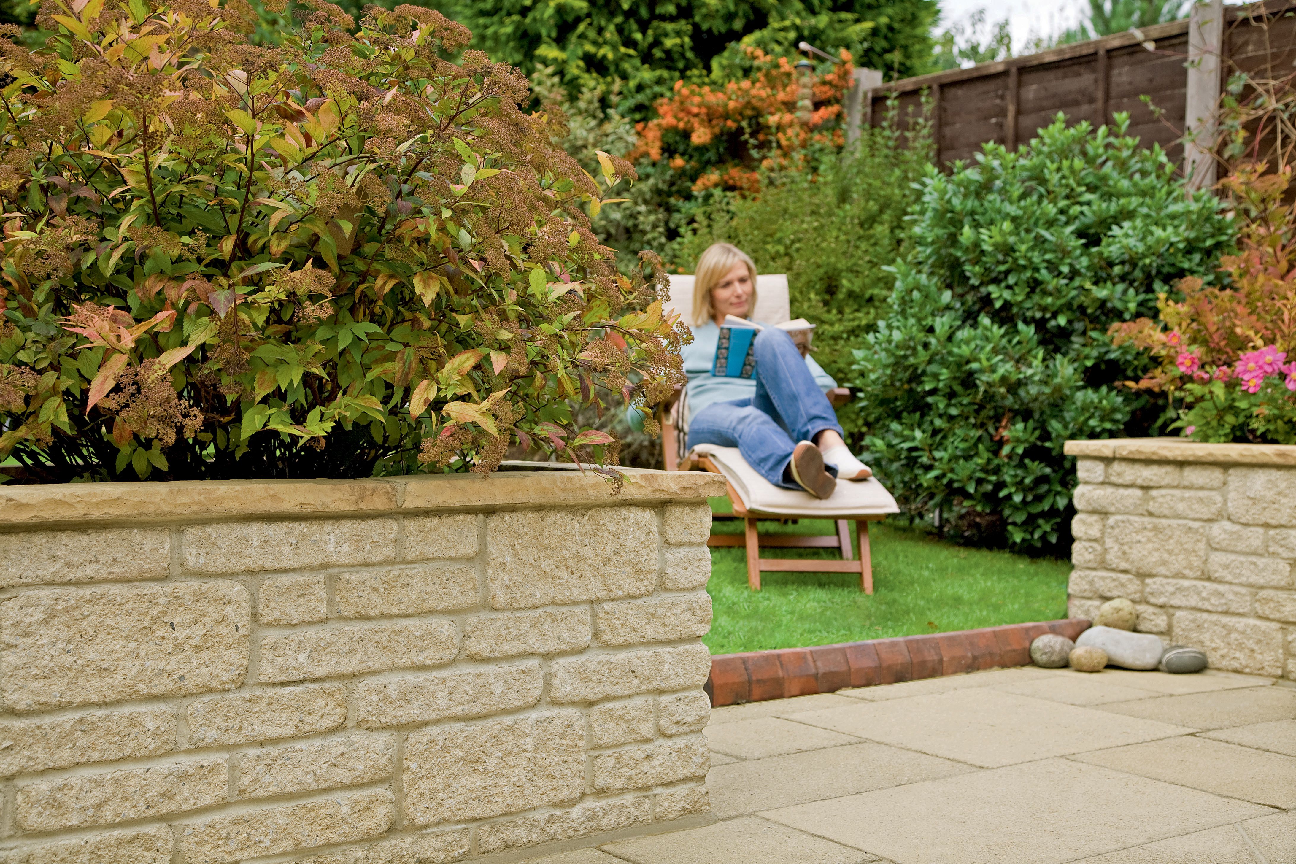 Marshalls Marshalite Buff Walling Stone - 220 x 100 x 65mm - Pack of 320