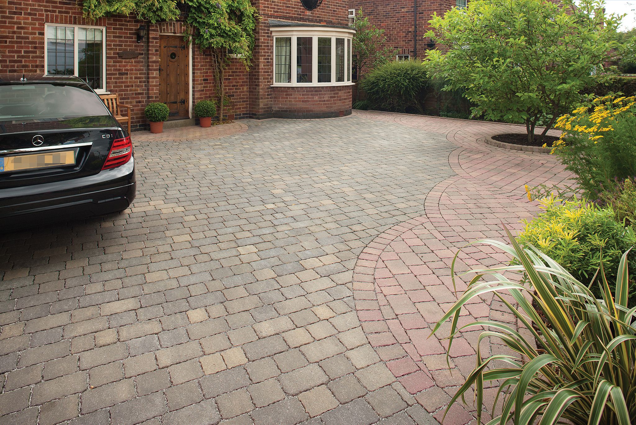 Marshalls Drivesett Tegula Priora Harvest Driveway Block Paving - 120 x 160 x 60mm - Pack of 492