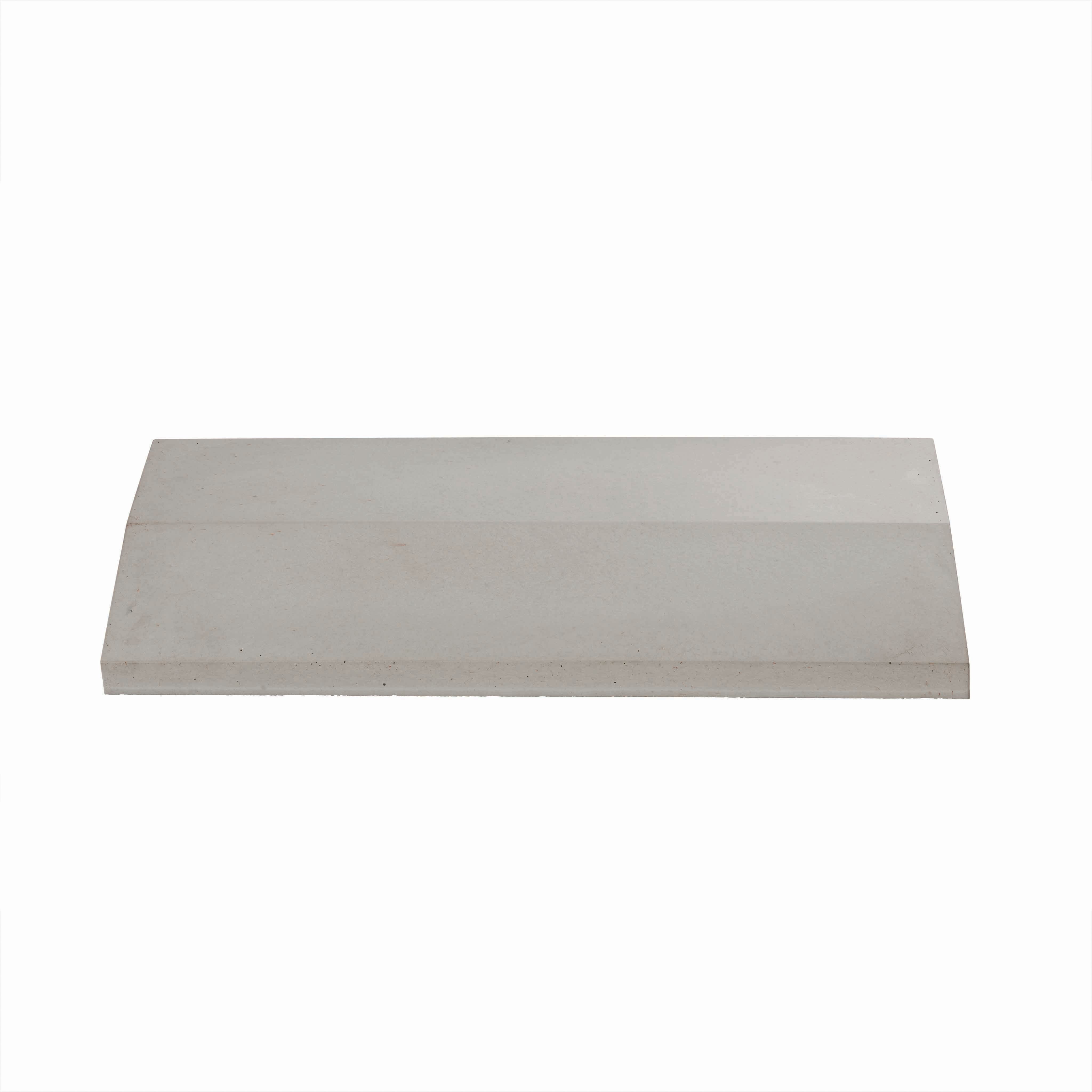 Image of Marshalls Smooth Cast Coping Stone - Grey 280 x 600 x 50mm
