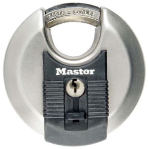 Master Lock Excell M40EURD Discus Stainless Steel Padlock - 70mm