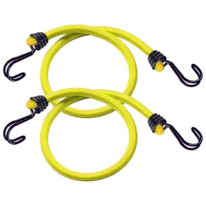 Master Lock Bungees with Hooks & Bungee Cords - Pack of 2