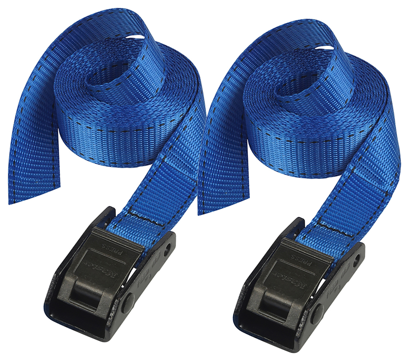 Master Lock Luggage Straps with Buckle - Pack of 2