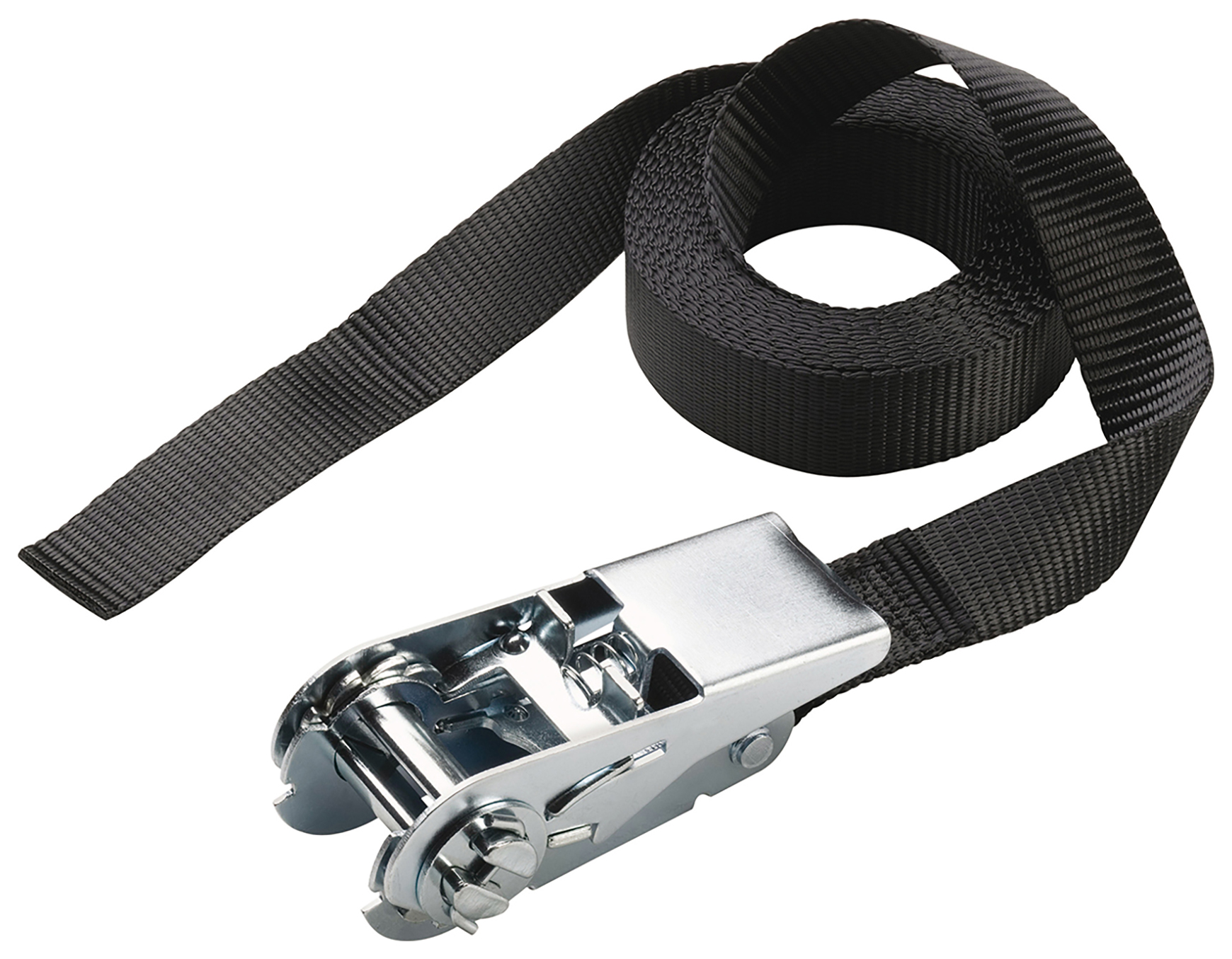 Image of Master Lock Certified Black Ratchet Strap - 5m x 25mm