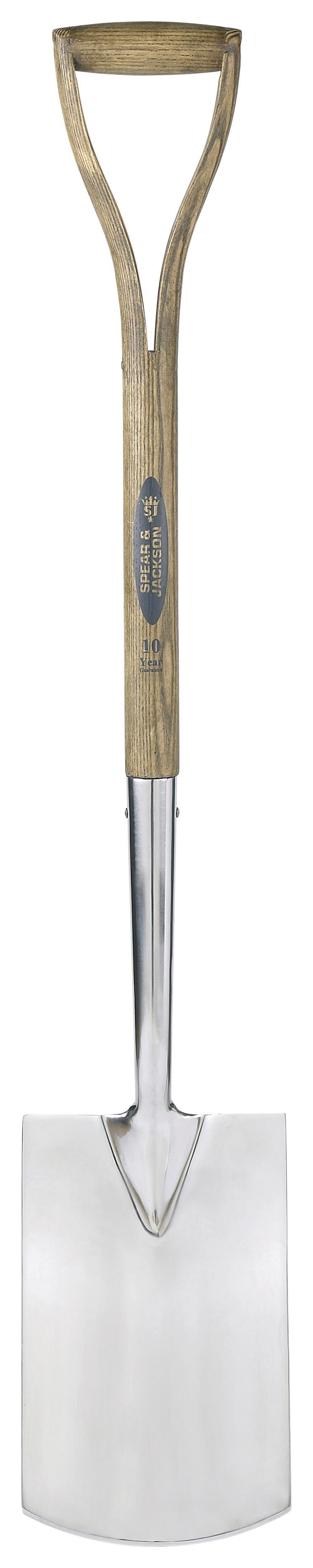 Spear & Jackson Traditional Stainless Steel Digging Spade