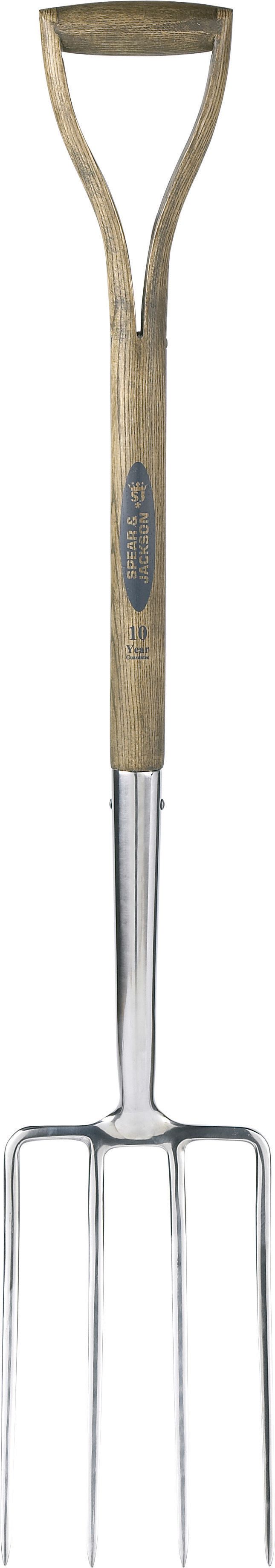 Image of Spear & Jackson Traditional Stainless Steel Digging Fork