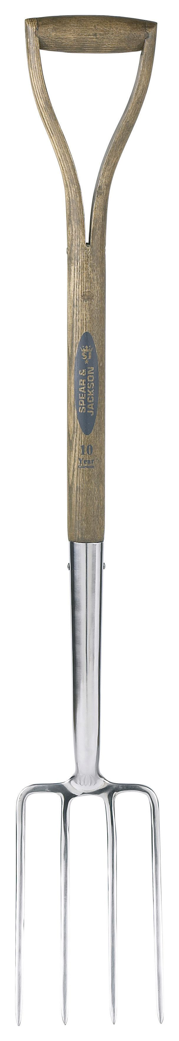 Image of Spear & Jackson Traditional Stainless Steel Border Fork