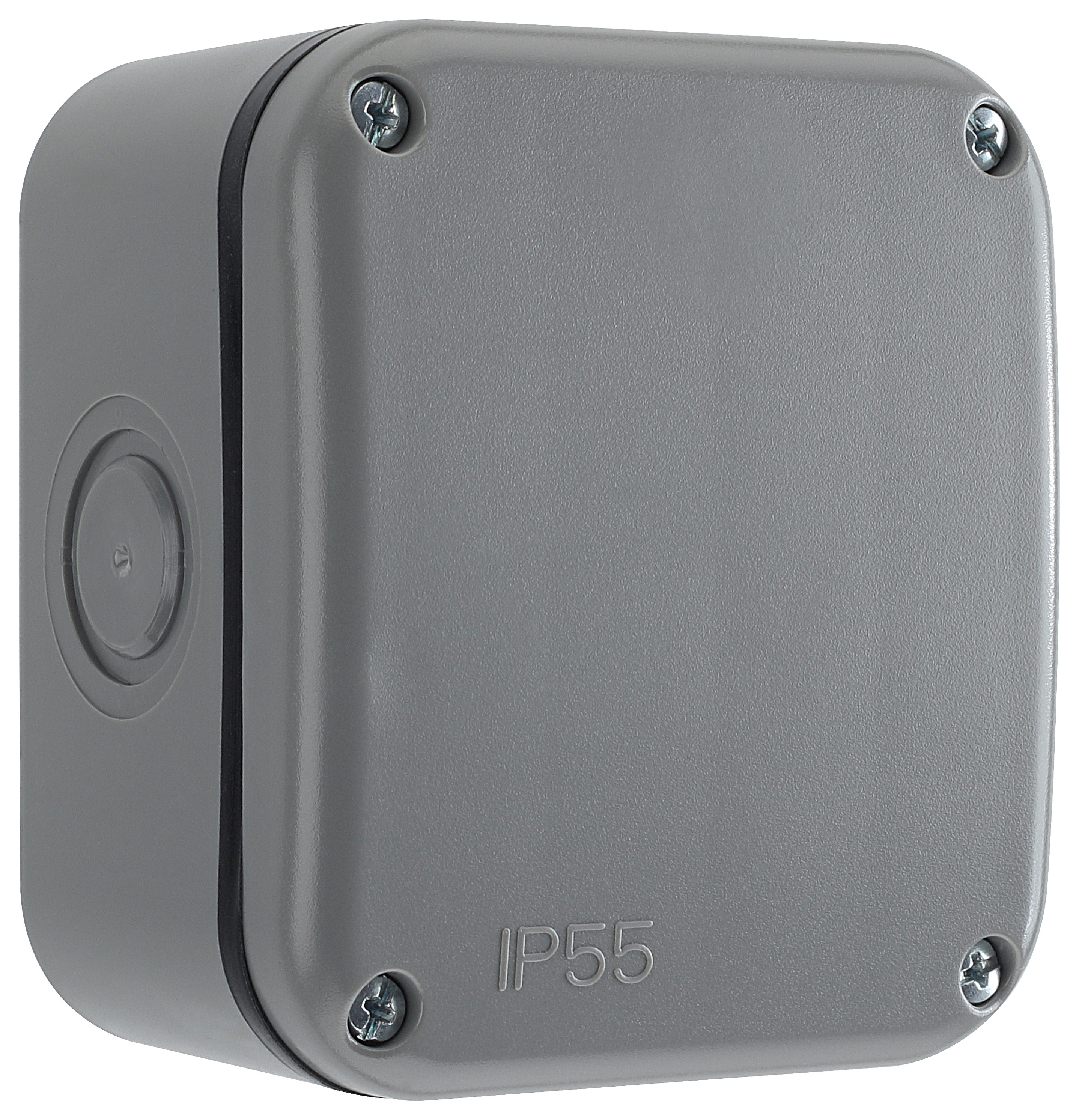 Image of Masterplug Small Exterior Junction Box - Grey