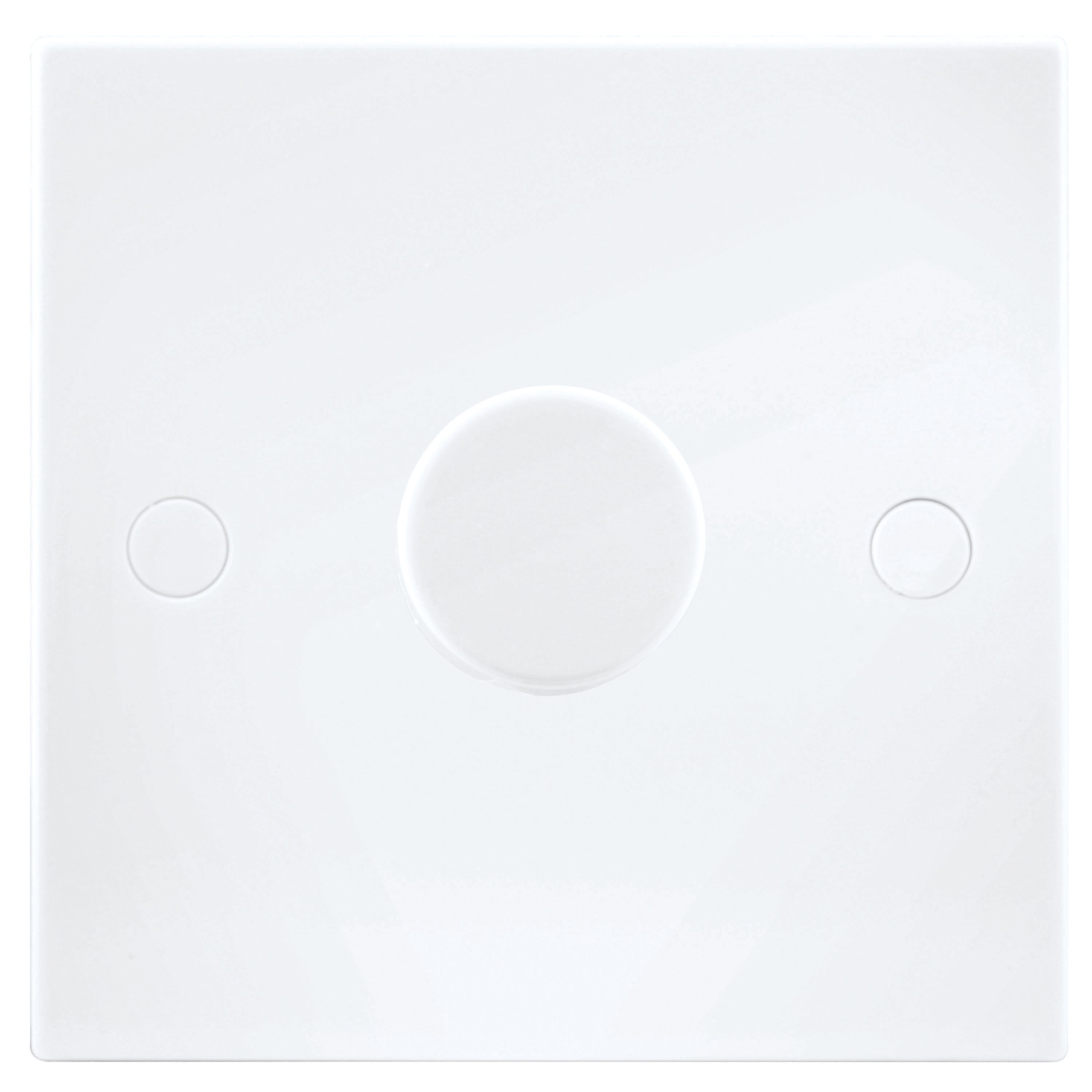Image of BG Single Dimmer Switch 1 Gang 2 Way 400W - White