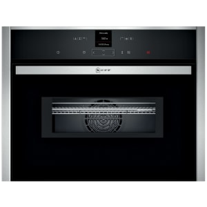 NEFF C17MR02N0B N70 Built-In Multifunction Combination Microwave Compact Oven - Stainless Steel